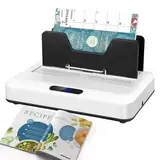 Thermobindemaschine, 1-60 mm, Wärmebindebindung mit 20 Deckeln, für Dokumente im A4/A5-/Brief-Format, ideal für Business, Büro und Zuhause