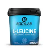 Bodylab24 L-Leucin Essential Amino Acid 300g, reines L-Leucin Pulver ohne weitere Zusätze, Pulversupplement für die Proteinversorgung, geschmacksneutral, ohne Zuckerzusatz, gluten- und laktosefrei