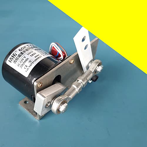 Jieotwice Hubkolbenmotor mit Einstellbarer Geschwindigkeit Untersetzungsmotor Schwenkwinkel 32° 60° 92° AC 220V 60KTYZ (50RPM)