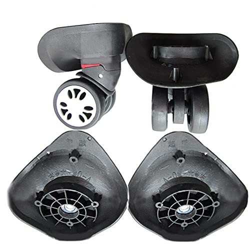 NVOQILIN 1 Paar A08 Koffer Gepäck Ersatzrollen Reparatur Zubehör Dämpfer Roller Räder für Reisetasche