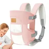 Vorne Babyhalterträger, Verstellbar Babykörperträger, Atmungsaktives Babyträger Für Kinder, Ergonomische Einstellbare Gemütliche Allposition Kleinkind-Wrap-Sling Für Reiseinkäufe Im Freien Im Freien