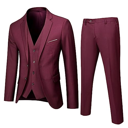 Generisch Kinder Anzug Set Jungen Kostüm 2-teilig Klassisch Slim Fit Hochzeitsanzug Tuxedo Jacke Hose Weste Mode Jungen Kinder Kleidung Set Jacke Hochzeit Festlich Anzüge Geburtstagsparty