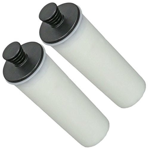 Spares2go Entkalker Filter Kartusche kompatibel mit Karcher SC3 Dampfreiniger (2 Stück)