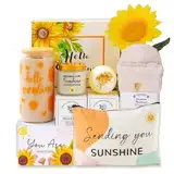 MEIMUCUL Sonnenblumen Geschenk für Freundin,Gute Besserung Geschenke,Wellness Geschenkset Frauen,Geburtstagsgeschenk für Frauen,Beste Freundin,Schwester,Kollegin,Get Well Soon Gifts