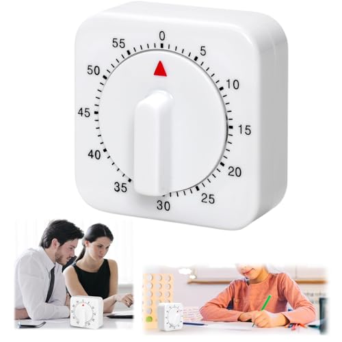 Mechanischer Küchentimer,eieruhr Keine Batterien Erforderlich,Eieruhr Mechanisch,Küchenwecker Tragbare,Kurzzeitmesser 60 Minuten,für Haushalt Küche Kochen,Backen,Sport,Büro Timer