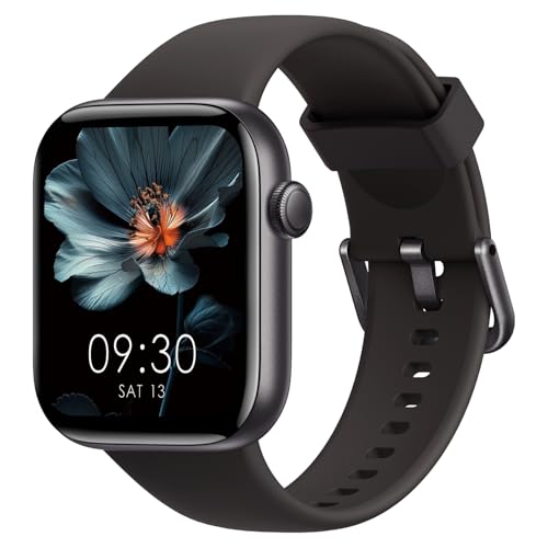 Smartwatch Damen Herren, 1,85" HD Touch Fitnessuhr mit Telefonfunktion, 140+Sportmodi Smart Watch Fitness Tracker mit Pulsmesser Schlafmonitor Schrittzähler, IP68 Wasserdicht Sportuhr für iOS Android