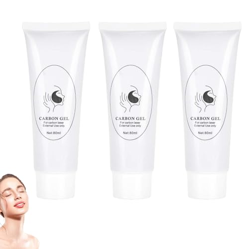 3 Stück Gel für Laserbehandlung, Hauterneuerungsgel, Blackhead Remover Mask, Exfoliating Gel, zur Tiefenreinigung, Expert Peeling für das Gesicht, für alle Hauttypen, für Männer und Frauen