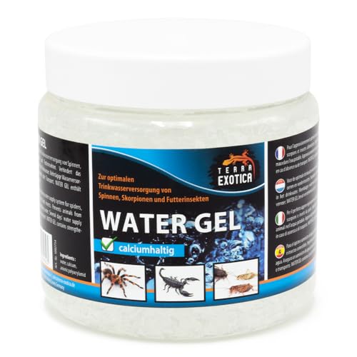 Terra Exotica Wasser-Gel/Water-Gel in 250 ml oder 1000 ml - Sicherung der Wasser-Versorgung - optimal für Insekten, Spinnen, Skorpione (1000 ml)