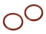 TURBORURY 2er Set O-Ringe Dichtung ORING Ersatz - Kompatibel mit OPEL ASTRA J 1.7, OPEL ASTRA J Sports Tourer, OPEL ASTRA J GTC, CHEVROLET CRUZE - OE-Nummer 13265280, 1302123, 13265281, 1302124