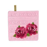 Feiler Seiftuch Dirndl Rose PINK 25 x 25 cm 123 Erika