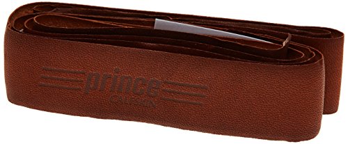 Prince Unisex Premium læder 1er Basisgriffb nder, Braun, Einheitsgröße EU