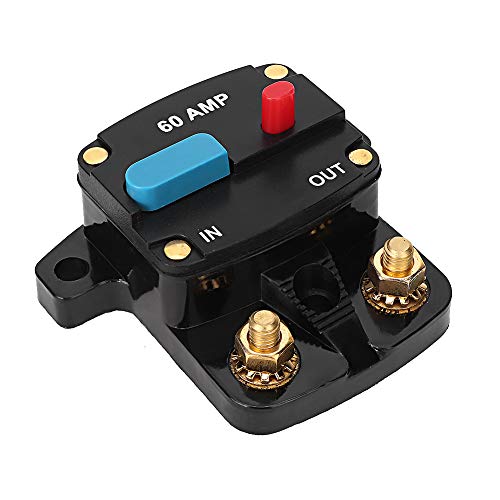 Dyocoag Auto Audio Stereo Circuit Breaker Manual Anbieter Halter 12V 60A
