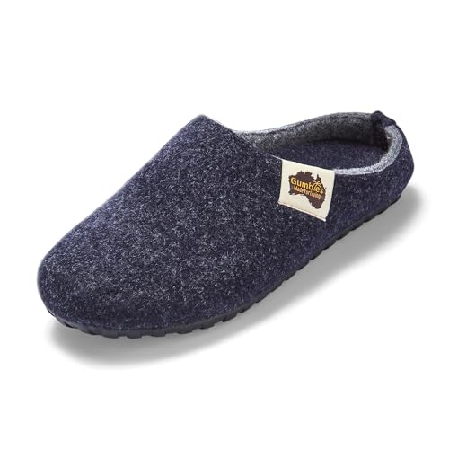 Gumbies Outback Slipper, Farbe: Navy-Grey, Größe: 44