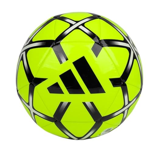 adidas STARLANCER Club Ball, Unisex-Erwachsene Fußball, Lucid Lemon/Black, 5 -