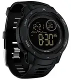 findtime Militär Uhr Herren Digitaluhr Outdoor Sportuhr Tactical Watch 5 ATM Wasserdicht Uhren Männer Jungen 12/24H Wecker Alarm LED Stoppuhr Armbanduhr Kalender Countdown Datum Military Watch