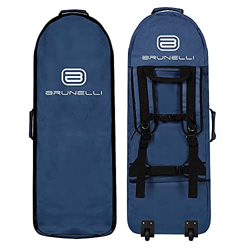Brunelli Roller Bag Boardbag mit Rollen Inflatable iSUP Stand Up Paddle Board SUP Rucksack 92l