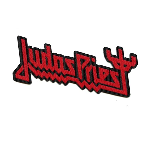 Razamataz Judas Priest - Logo Cut-Out Patch Aufnäher ca. 3,5x 9,5cm