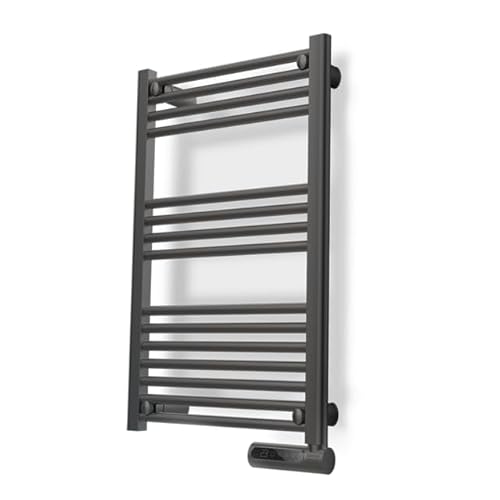 Cecotec Elektrischer Badheizkörper Ready Warm 9100 Smart Towel Steel. 500 W, LED-Anzeige, Touch Control, Wochenprogrammierer, 3 Modi, wählbare Temperatur und maximale Sicherheit mit IP24