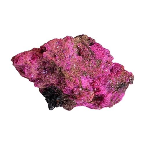 gifyym Natürlich Rubin roher Stein - Red Corundum Healing Crystal | Rauer für Diffusor - | Mineralaromatherapie Gestein für Meditation taumeln Handwerkshandwerk Fischtankbrunnen Gebrauch