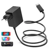 39W Switch Netzteil mit 1.5M/5FT Switch Ladekabel Kompatibel mit Nintendo Switch/Switch Lite/Switch OLED/Switch Deck Dock/Switch Pro Controller, Unterstützt TV Modus, PD Schnellladegerät
