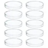 5Pcs 180mm Clear Glass Petri Dishes With lids Microorganisms Cell Clear Sterile Instrument Drop Petri Plates Laboratory Supplies