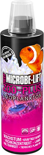 MICROBE-LIFT Zoo-Plus - 473 ml - Hochwertiges, konserviertes Futterplankton fördert die Gesundheit von Korallen und Fischen in Meerwasseraquarien.