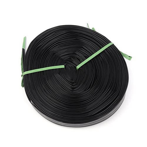 FBANULPEX Drip Tape Bewässerungsschläuche,Flache Rohre Landwirtschaftliches Tropfbewässerungsband Gewächshausbewässerungssystem(40cm Interval)