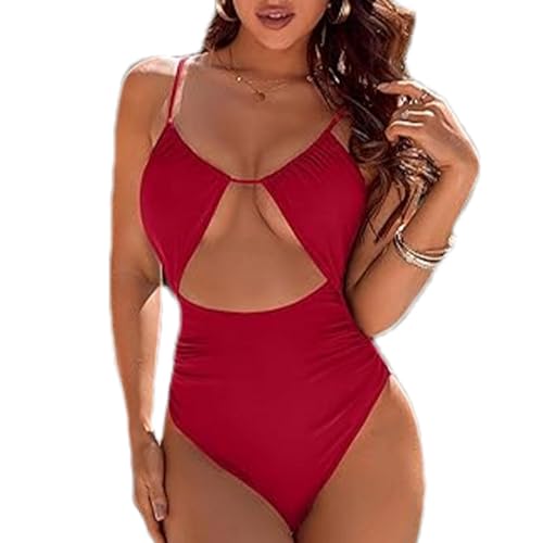 ulapithi Badebekleidung für Damen, Bauchkontroll-Badeanzug,Monokini-Badeanzüge zur Bauchkontrolle - Sexy Badebekleidung mit hohem Ausschnitt, Badebekleidung für en und Mädchen