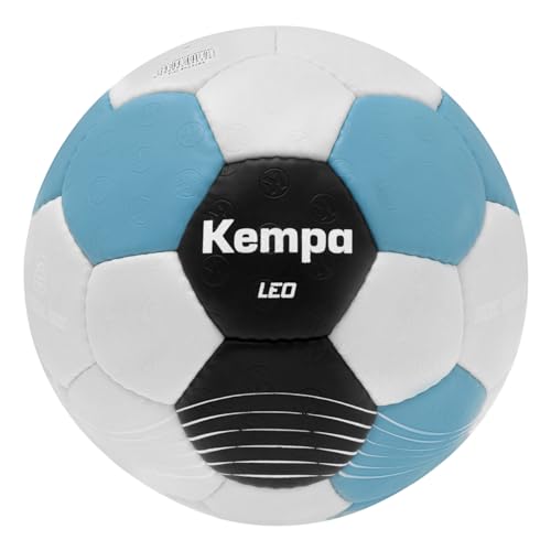 Kempa Kinder und Erwachsene Leo Handballball, gris/Noir, 0