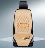 Sitzheizung Auto Auflage 12v NachrüSten Beheizbare Sitzauflage Auto Sitzauflag Auto Heizung Sitzauflage Beheizbar Beheizt Sitzauflag Auto,beige-1Sitz