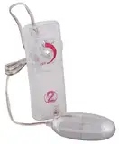 You2Toys Vibro-Ei "Silver Star" - kraftvoller Vibro-Bullet für Frauen, stufenlos einstellbare Vibration, zur Vagina- und Klitoris-Stimulation, silber