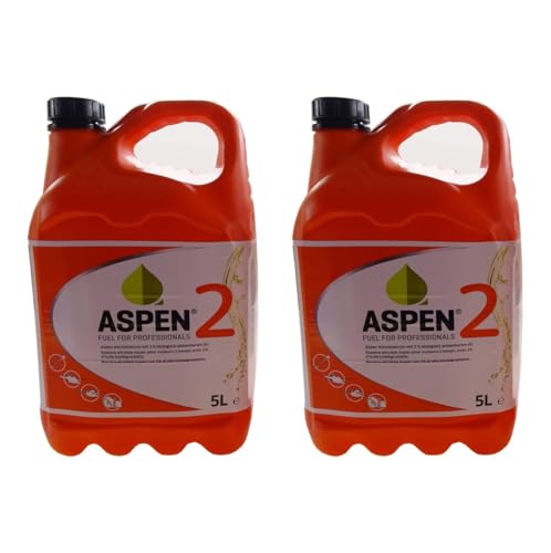 10 Liter ASPEN 2-Takt Alkylatbenzin | Sonderkraftstoff 2 x 5 Ltr. Sparset