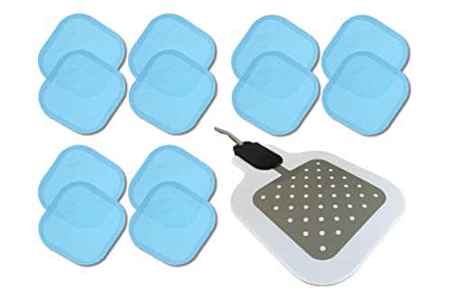 3 Ersatzsets (12 Stück) Gel Pads Tenspad Silver kompatibel mit Beurer EM 59 Heat Geräten. Sparen Sie bis zu 30% des Preises