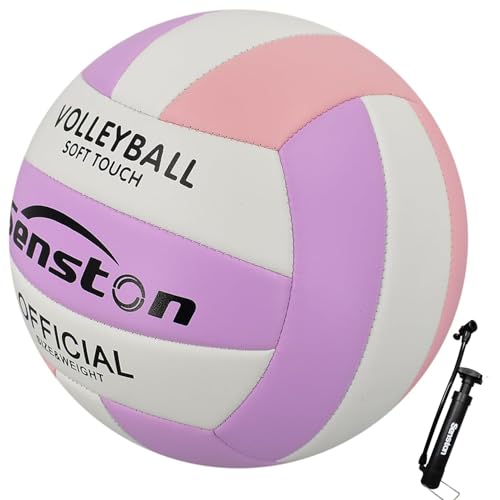 Senston Wasser Volleyball Outdoor Beachvolleyball mit pumpe Weiche Berührung Beach Volleyball für Strand, Garten und Bad