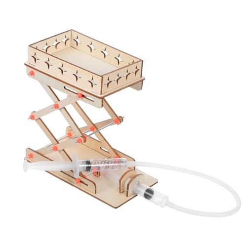 DINHEAROM 1 Set Hydraulische Hebebühne Hebeplattform Wissenschafts Wagenheber Bausatz DIY Modell Labor Wagenheber Labor Wagenheber Modell Labor Wagenheber Labor Wagenheber