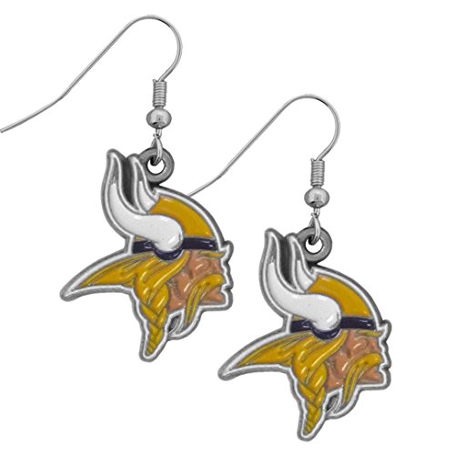 Siskiyou Gifts Co, Inc. NFL Unisex-Ohrringe, Damen Kinder Herren Unisex, FDE165, Minnesota Vikings, einheitsgröße