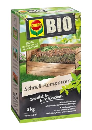 COMPO BIO Schnell-Komposter, Kompostbeschleuniger, 3 kg, 4,5 m²