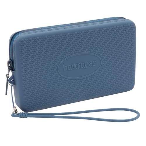 Havaianas - Mini Bag Logo, kompaktes, praktisches und elegantes Accessoire mit strapazierfähigem Reißverschluss und Handgelenkschlaufe, wasserfest, Unisex Erwachsene