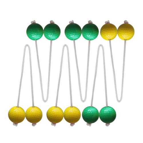 Leitergolf Bälle | 6 Pairs Leitergolf Outdoor Kinder | Leiter Golfball für Leiterspiel | Dauerhaft Golf Trainingsbälle Wurfspiel | Eltern Kind Ladder Bälle für Gruppenaktivitäten Spielzeug Zubehör