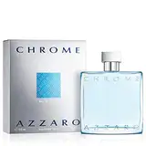 Azzaro Chrome, Eau de Toilette Aftershave, Fresh Citrus Fragrance, Perfume For Men, 100ml