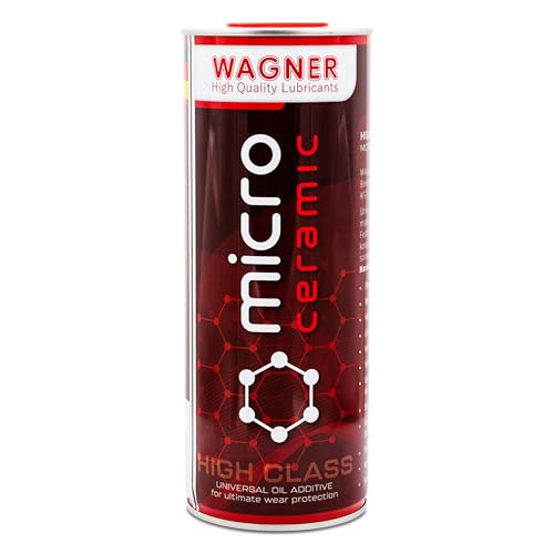 WAGNER Universal Micro-Ceramic Oil Schmierölzusatz | Getriebeöl Zusatz für Reibungsreduzierung & Verschleißschutz |Motorenöl Additiv als Schmierstoff für übliche Motoren- & Getriebeöl | 300 ml