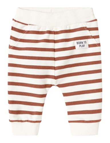 Name It Unisex Baby Sweatpants aus Bio-Baumwolle Baked Clay-68
