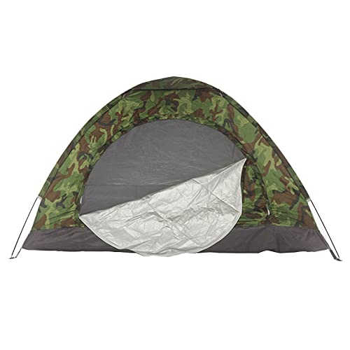 Trintion Wurfzelte Camping Kuppelzelt Wasserdichtes Camouflage Wanderzelt 2-3 Personen Campingzelt mit Tragetasche für Camping Reise Trekking 200x150x110cm