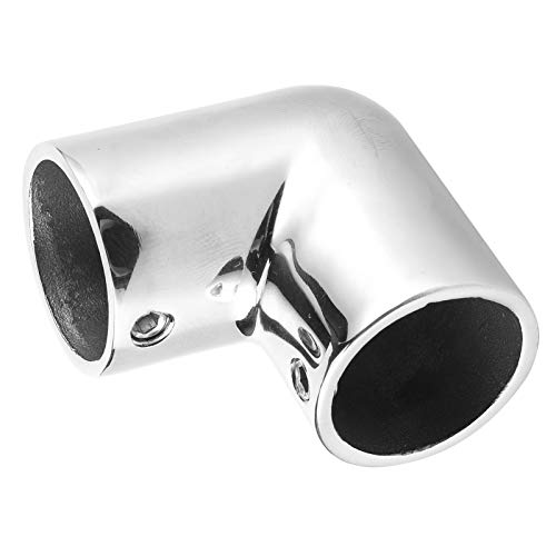 Phefop 90°-Winkelverbinder, Robuster Edelstahl-Handlaufbeschlag für Boote, RV-Yacht-Dampfschiff (B(25mm))