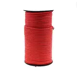 PSKOOK Paracord 550LB Multifunktion 9 Stränge Paracord Rolle in 100m, Bündel in 31m, Zelt Seil Ultimate Survival Parachute Cord Strapazierfähiges Lanyard (Rot, 100m)