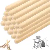 20 Stück Rhythmusstöcke, 20cm Rhythmus-Sticks aus Holz, Klanghölzer Klangholz Instrument Rhythmusstöcke Set Geeignet für Bands, Musikunterricht, Profis oder Anfänger aller Stilrichtungen