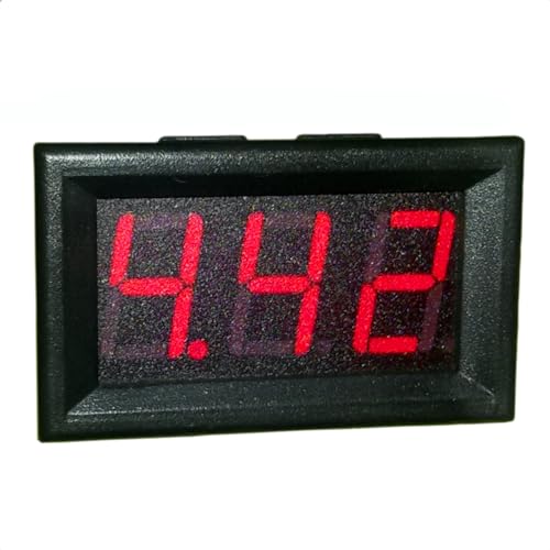 BlancatoGP® Wattmeter für Panel AC 230 V 1 A 250 W, zeigt sofortige Leistung in Watt, AC 65-265 V,