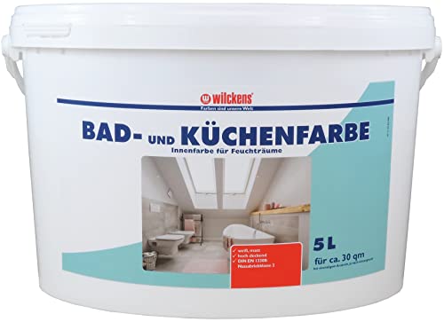 Wilckens Bad- und Küchenfarbe, 5 l, Weiß