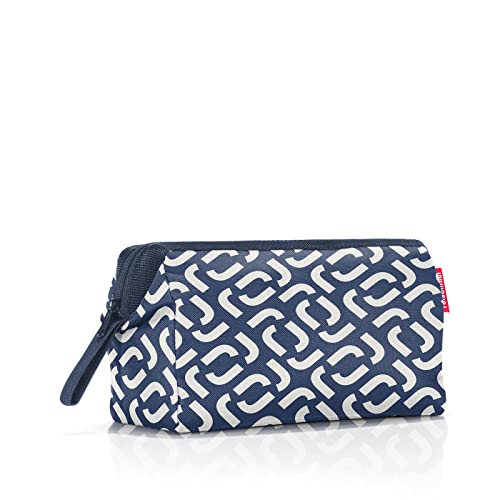 reisenthel travelcosmetic Signature Navy Starke robuste und praktische Reisekosmetiktasche, Handschlaufe, wasserabweisendes Material