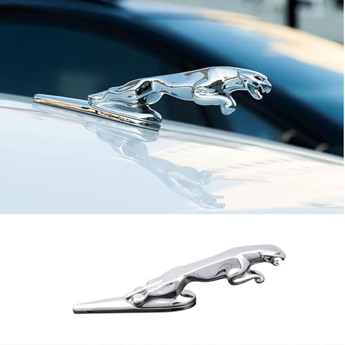 ReYroB Jaguar Motorhauben-Ornament, Autohauben-Ornamente für Fahrzeuge, Motorhauben-Ornamente, Automobil-Ornamente XF, XJ, XE, XK, XKR, XFL, XJS E